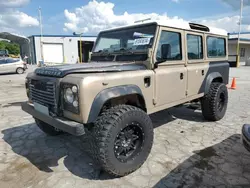 Land Rover salvage cars for sale: 1980 Land Rover Defender