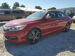 Salvage cars for sale from Copart Prairie Grove, AR: 2017 Honda Accord Sport Special Edition