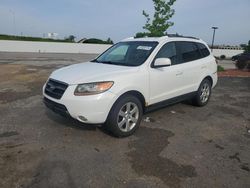 Salvage cars for sale from Copart Mcfarland, WI: 2007 Hyundai Santa FE SE