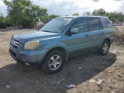 Salvage cars for sale at Baltimore, MD auction: 2006 Honda Pilot EX