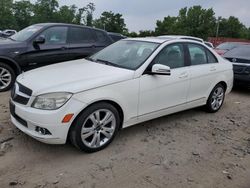 Mercedes-Benz salvage cars for sale: 2010 Mercedes-Benz C 300 4matic