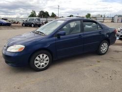 Toyota Corolla ce Vehiculos salvage en venta: 2003 Toyota Corolla CE