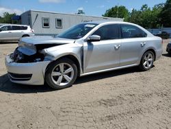 Salvage cars for sale at Lyman, ME auction: 2013 Volkswagen Passat SE