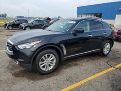 Salvage cars for sale at Woodhaven, MI auction: 2012 Infiniti FX35