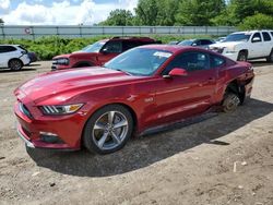 Salvage cars for sale at Davison, MI auction: 2016 Ford Mustang GT