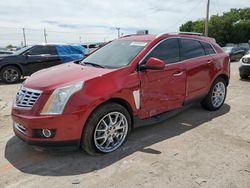 Salvage cars for sale at Oklahoma City, OK auction: 2013 Cadillac SRX Premium Collection