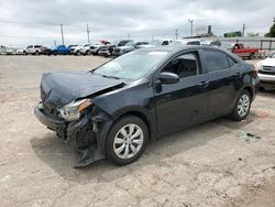 Salvage cars for sale from Copart Oklahoma City, OK: 2016 Toyota Corolla L