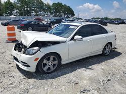 Mercedes-Benz c-Class salvage cars for sale: 2011 Mercedes-Benz C300