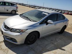 Salvage cars for sale at Sun Valley, CA auction: 2015 Honda Civic LX