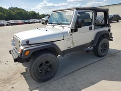 Jeep salvage cars for sale: 2004 Jeep Wrangler X