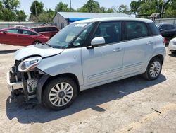 Salvage cars for sale at Wichita, KS auction: 2015 Fiat 500L Easy