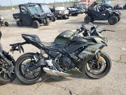 Salvage motorcycles for sale at Moraine, OH auction: 2024 Kawasaki EX650 P