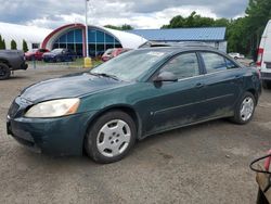 Vehiculos salvage en venta de Copart East Granby, CT: 2007 Pontiac G6 Value Leader