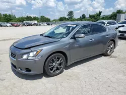 Salvage cars for sale at Bridgeton, MO auction: 2014 Nissan Maxima S