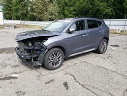 Salvage cars for sale from Copart Arlington, WA: 2021 Hyundai Tucson Limited