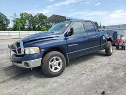 Salvage trucks for sale at Spartanburg, SC auction: 2003 Dodge RAM 1500 ST