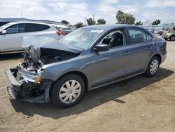 Salvage cars for sale at San Diego, CA auction: 2016 Volkswagen Jetta S