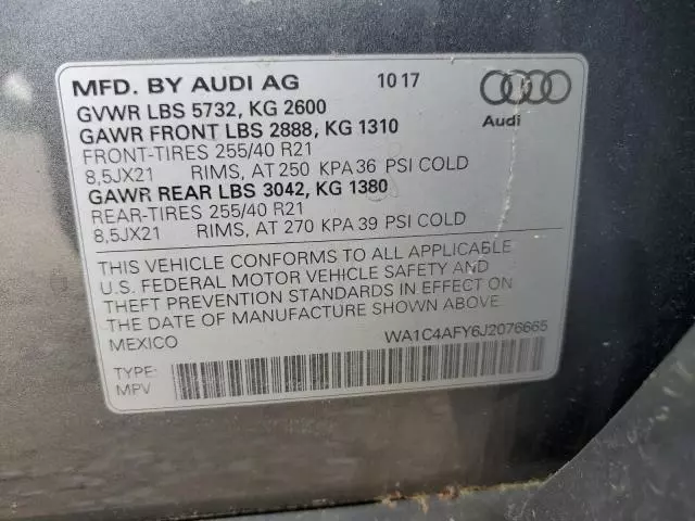 2018 Audi SQ5 Prestige