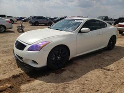 Salvage cars for sale at Amarillo, TX auction: 2008 Infiniti G37 Base
