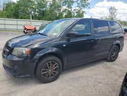 Salvage cars for sale at Leroy, NY auction: 2014 Dodge Grand Caravan SE