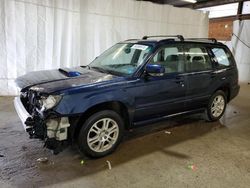 Salvage cars for sale at Ebensburg, PA auction: 2006 Subaru Forester 2.5XT