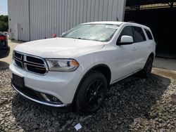 Salvage cars for sale from Copart Windsor, NJ: 2018 Dodge Durango SXT