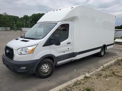 Salvage trucks for sale at Glassboro, NJ auction: 2021 Ford Transit T-350 HD