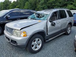 Ford Explorer salvage cars for sale: 2004 Ford Explorer XLT