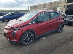 Chevrolet salvage cars for sale: 2022 Chevrolet Bolt EV 2LT