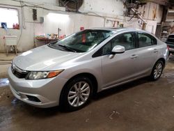 Salvage cars for sale at Casper, WY auction: 2012 Honda Civic EX
