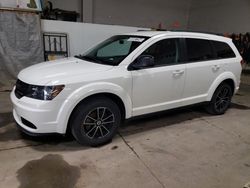 Salvage cars for sale at Elgin, IL auction: 2018 Dodge Journey SE