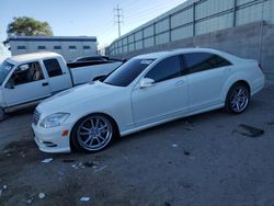 Salvage cars for sale at Albuquerque, NM auction: 2013 Mercedes-Benz S 550