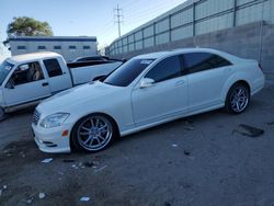 Mercedes-Benz S 550 salvage cars for sale: 2013 Mercedes-Benz S 550