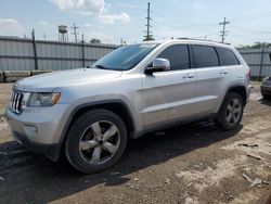 Salvage cars for sale from Copart Chicago Heights, IL: 2011 Jeep Grand Cherokee Limited