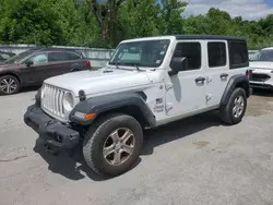 Vehiculos salvage en venta de Copart Albany, NY: 2018 Jeep Wrangler Unlimited Sport