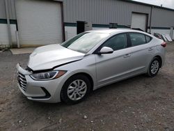 Salvage cars for sale from Copart Leroy, NY: 2018 Hyundai Elantra SE