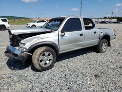 Salvage cars for sale at Tifton, GA auction: 2002 Toyota Tacoma Double Cab Prerunner