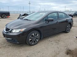 Salvage cars for sale at Greenwood, NE auction: 2014 Honda Civic EX