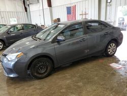 Salvage cars for sale from Copart Franklin, WI: 2014 Toyota Corolla L
