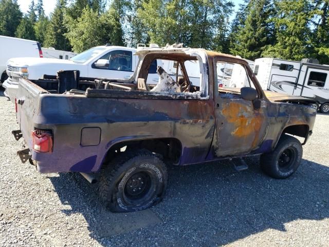 1986 Chevrolet D10 Military Blazer