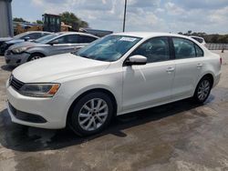 Salvage cars for sale at Orlando, FL auction: 2012 Volkswagen Jetta SE