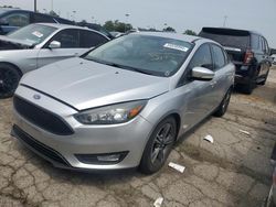 Salvage cars for sale at Woodhaven, MI auction: 2016 Ford Focus SE