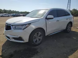 Salvage cars for sale at Windsor, NJ auction: 2019 Acura MDX