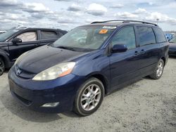 Salvage cars for sale at Antelope, CA auction: 2006 Toyota Sienna XLE