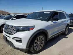 Salvage cars for sale at North Las Vegas, NV auction: 2020 Ford Explorer Limited