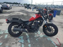 Salvage motorcycles for sale at Homestead, FL auction: 2018 Honda CMX300