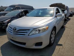 Salvage cars for sale at Martinez, CA auction: 2011 Toyota Camry Base