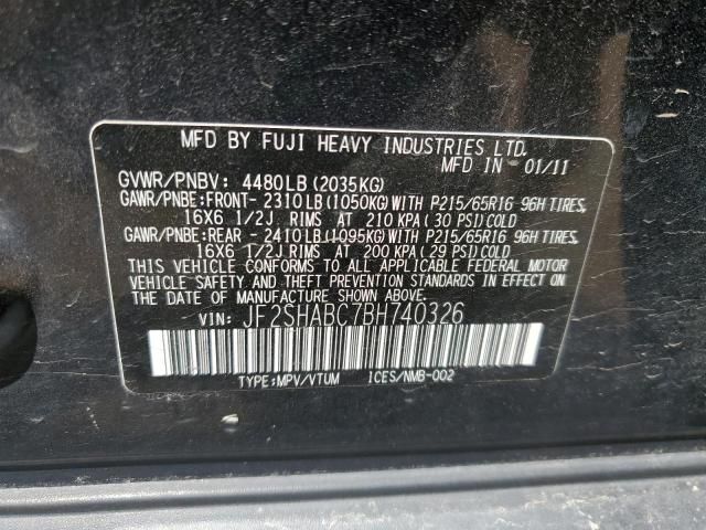 2011 Subaru Forester 2.5X