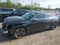 Salvage cars for sale from Copart Leroy, NY: 2023 Audi S5 Premium Plus