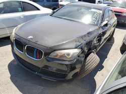 Salvage cars for sale at Martinez, CA auction: 2011 BMW 750 LI